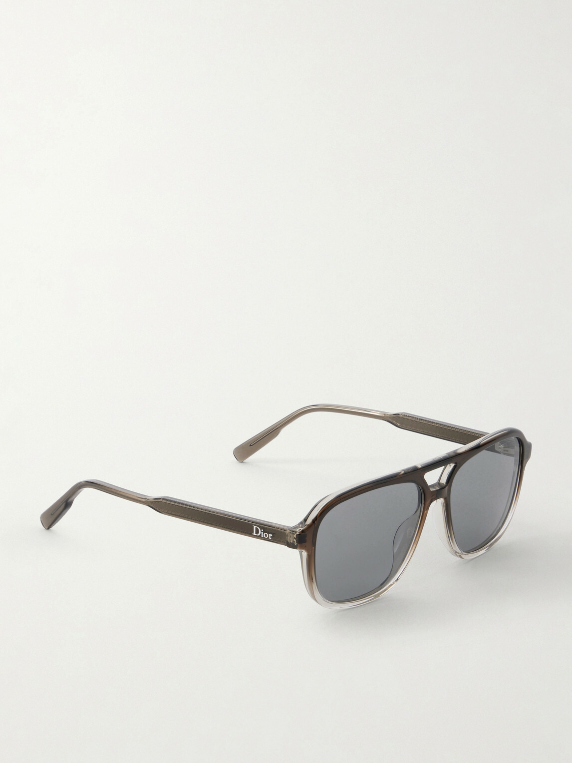 Dior Eyewear - DioRibbon A1I Aviator-Style Acetate Sunglasses - Brown