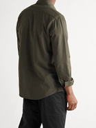 BARENA - Cotton Oxford Shirt - Green