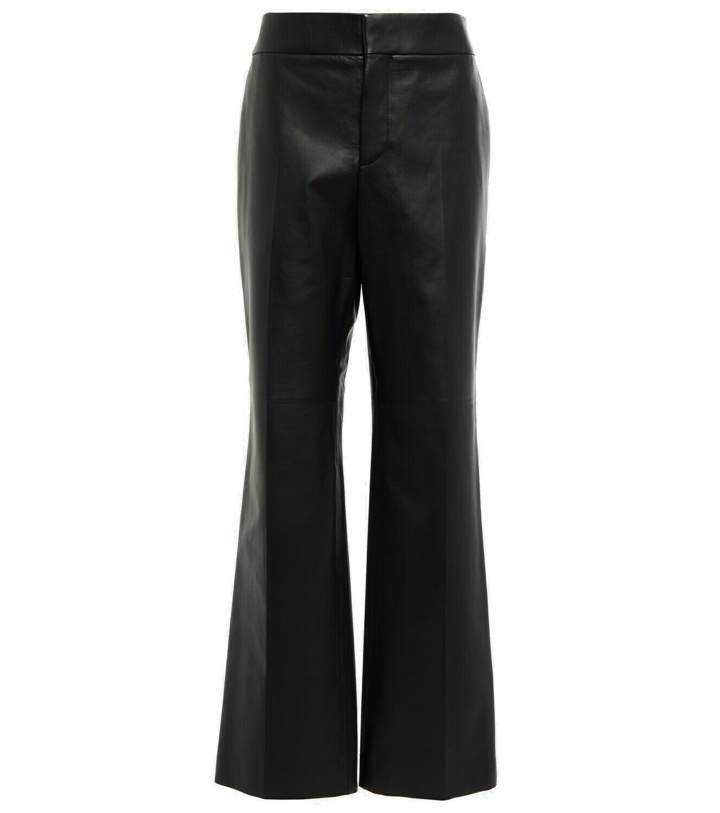 Photo: The Row - Baer mid-rise leather pants