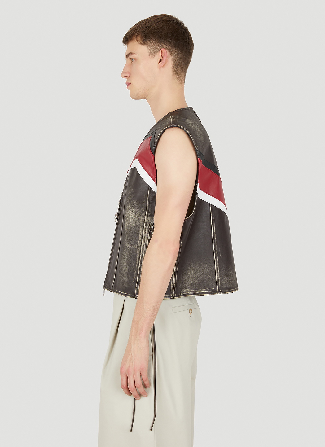Eytys Harper Graphic Vintage Sleeveless Jacket