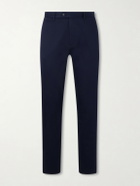 Mr P. - Samuel Straight-Leg Organic Cotton Chinos - Blue