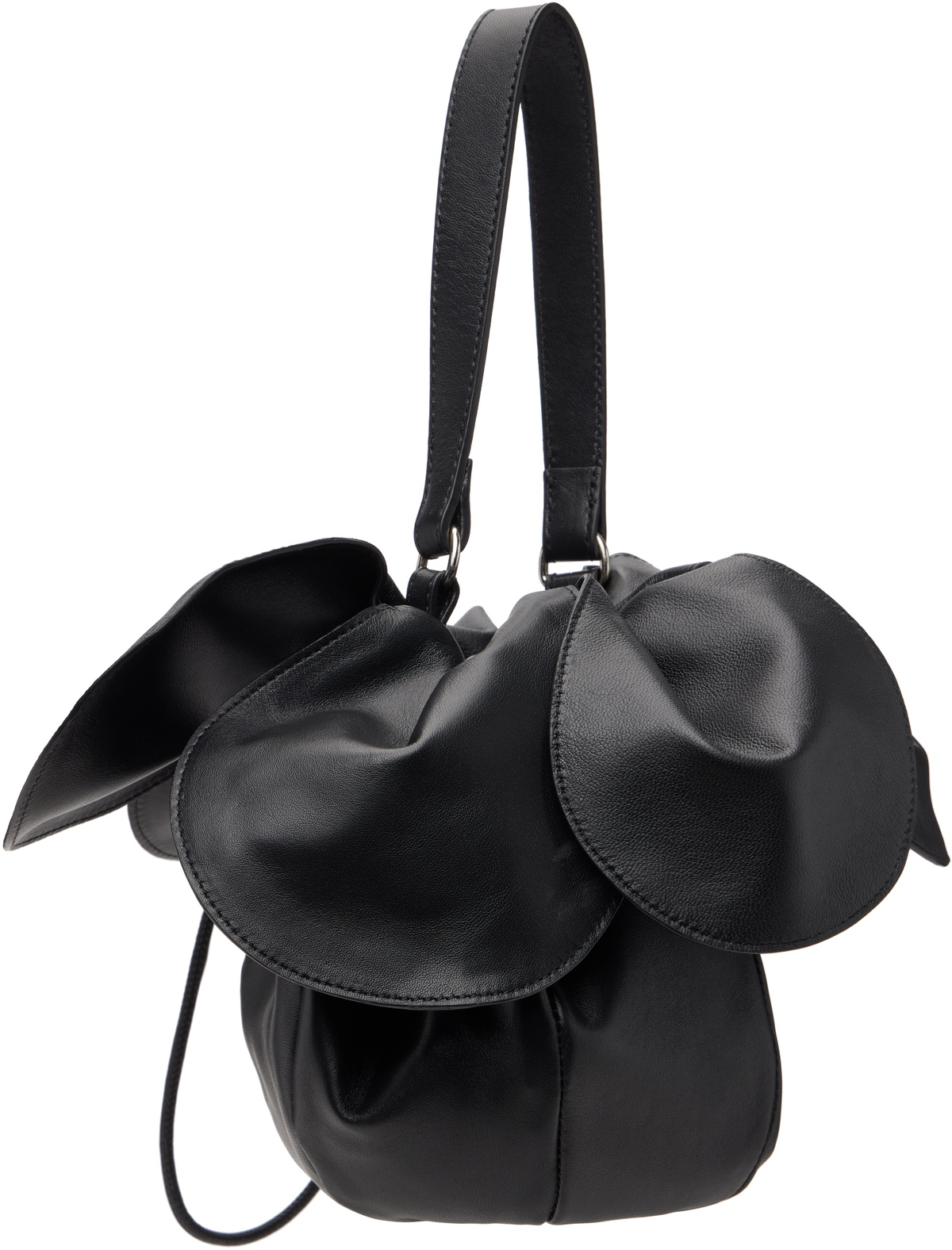 Simone Rocha Black Flower Petal Sling Bag