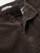 Alex Mill - Pleated Cotton-Corduroy Trousers - Brown