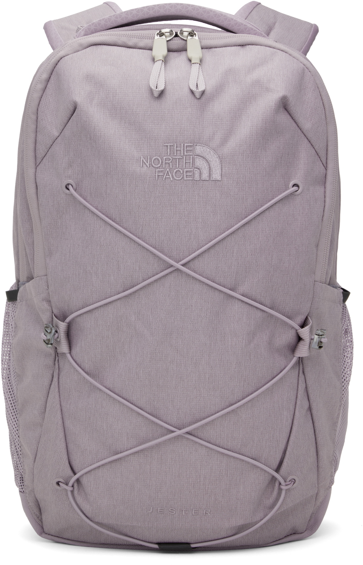 north face backpack gray and purple The Jester Everyday Laptop Backpack, Ashen Purp/Blk, OSFA repellent finish The North Face Purple Jester