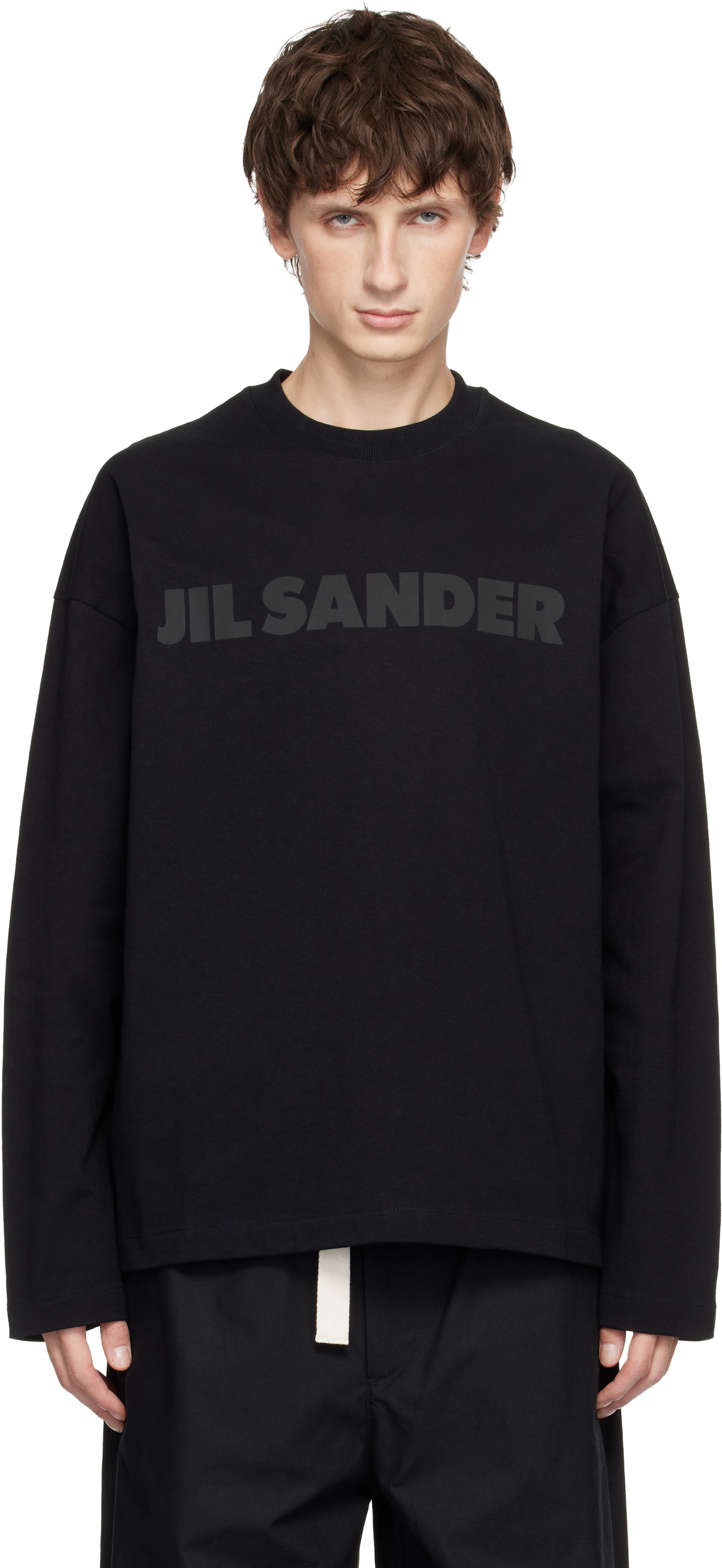 Jil Sander Black Logo T-shirt Jil Sander
