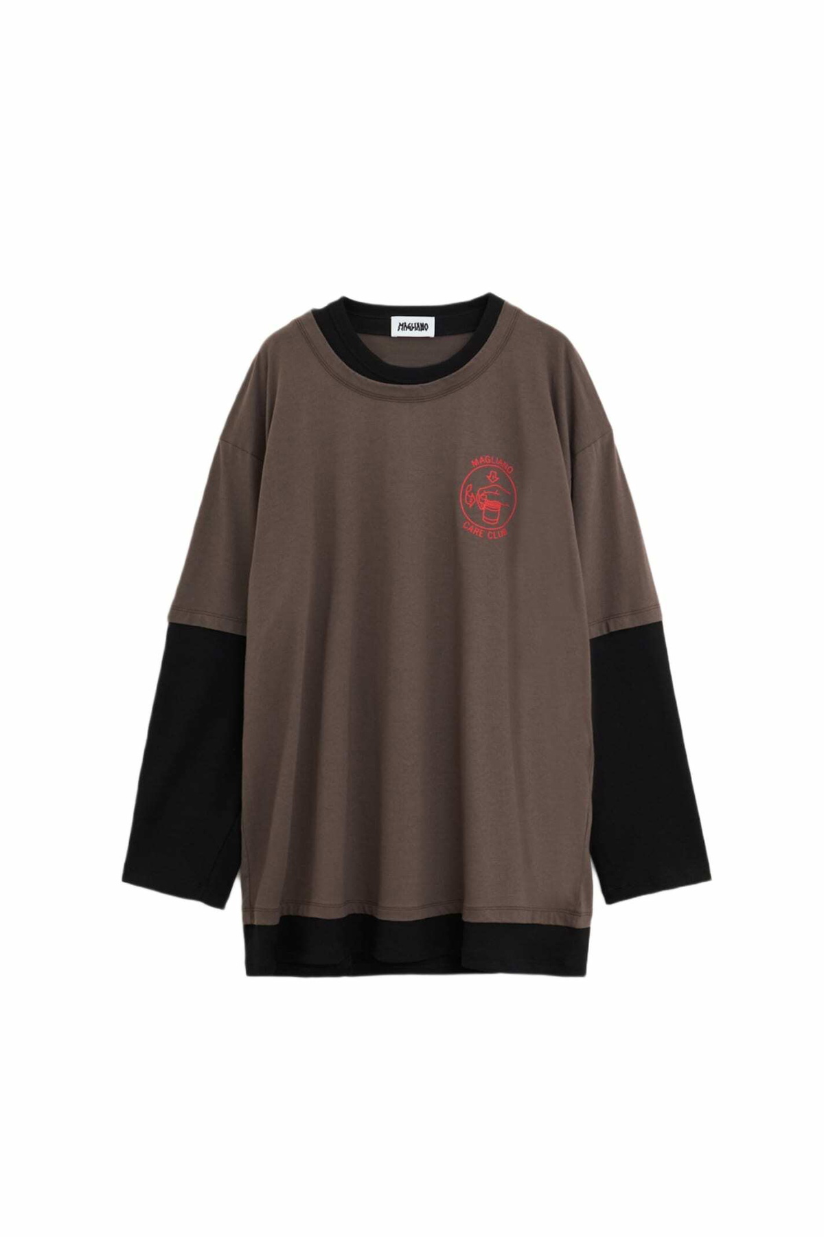 Tシャツ・カットソー Magliano Two-tone cotton oversize Trauma t-shirt Magliano Two-tone Cotton Oversize Trauma T-shirt | italist