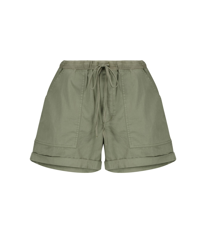 Photo: Velvet - Tenley cotton twill shorts