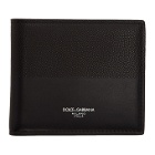 Dolce and Gabbana Black Bimaterial Wallet