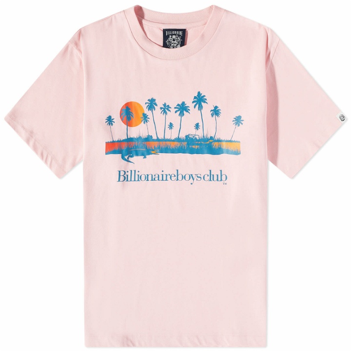 Photo: Billionaire Boys Club Men's Evergreen T-Shirt in Pink