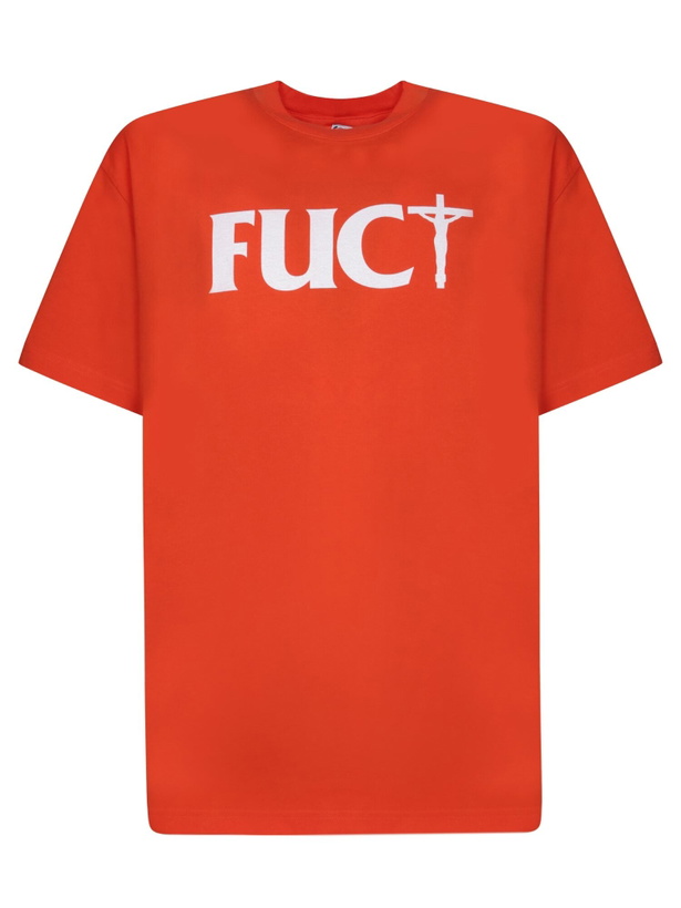 Photo: Crossed Fuct Orange T-shirt