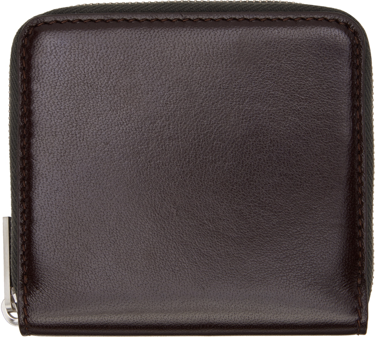 『Hollywood Wallet BROWN』 Rick Owens Brown Hollywood Zipped Wallet Rick Owens