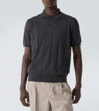 Canali Virgin wool polo sweater