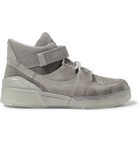 Converse - A-COLD-WALL* Leather and Suede High-Top Sneakers - Gray