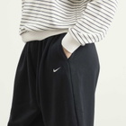 Nike Women's Fleece Bermuda Shorts in Black/Sail