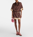 Valentino Garavani Resort studded suede thong sandals