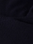 Nanushka - Tapia Oversized Merino Wool and Cashmere-Blend Hoodie - Blue