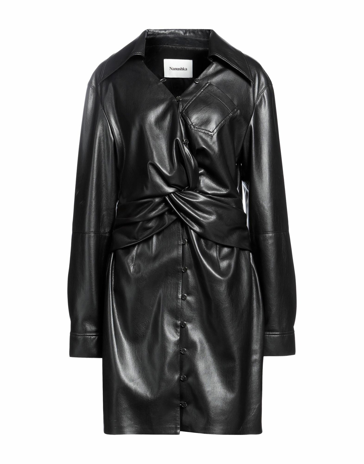 Nanushka Womens Mini dress in Black