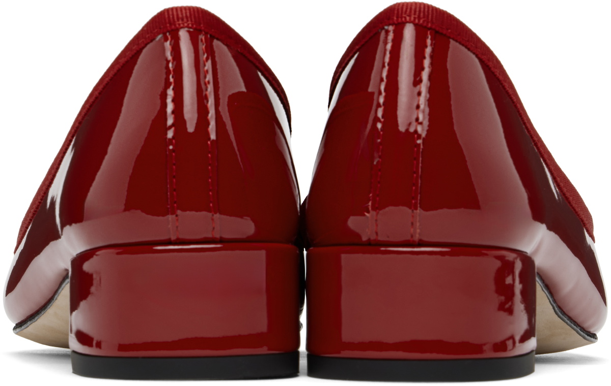 Repetto レッド エナメル 40 Repetto 〇レペット repetto BRIGITTE