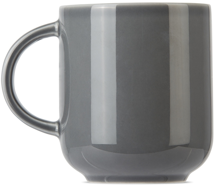 Lateral Objects Grey Color Mug, 16 oz