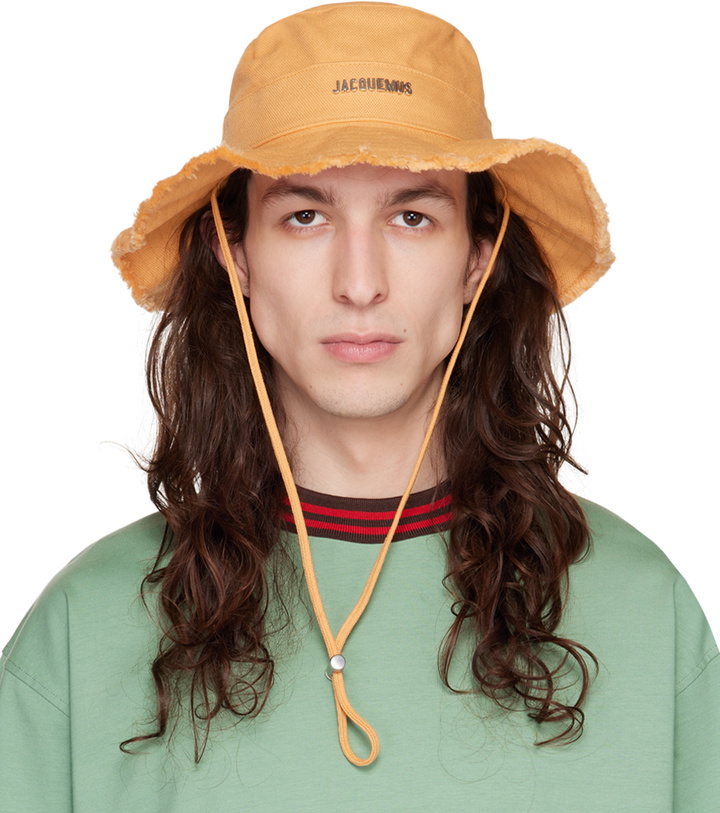 Photo: Jacquemus Yellow 'Le Bob Artichaut' Bucket Hat