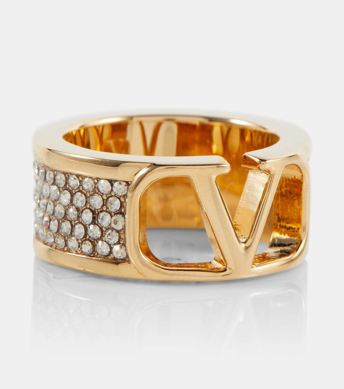 Daniel Wellington Bracciale Crystal Link 155 | Acciaio 316L Con Zirconi, Regolabile, Argento