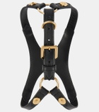 Versace Home Leather dog harness