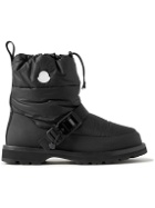 Moncler Genius - HYKE Rubber-Trimmed Quilted Shell Snow Boots - Black