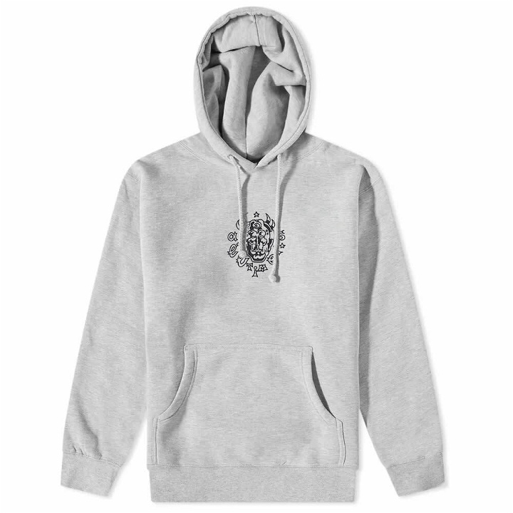 Photo: Alltimers Men's The Mask Hoody in Heather Grey