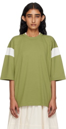 YMC Green & White Skate T-shirt