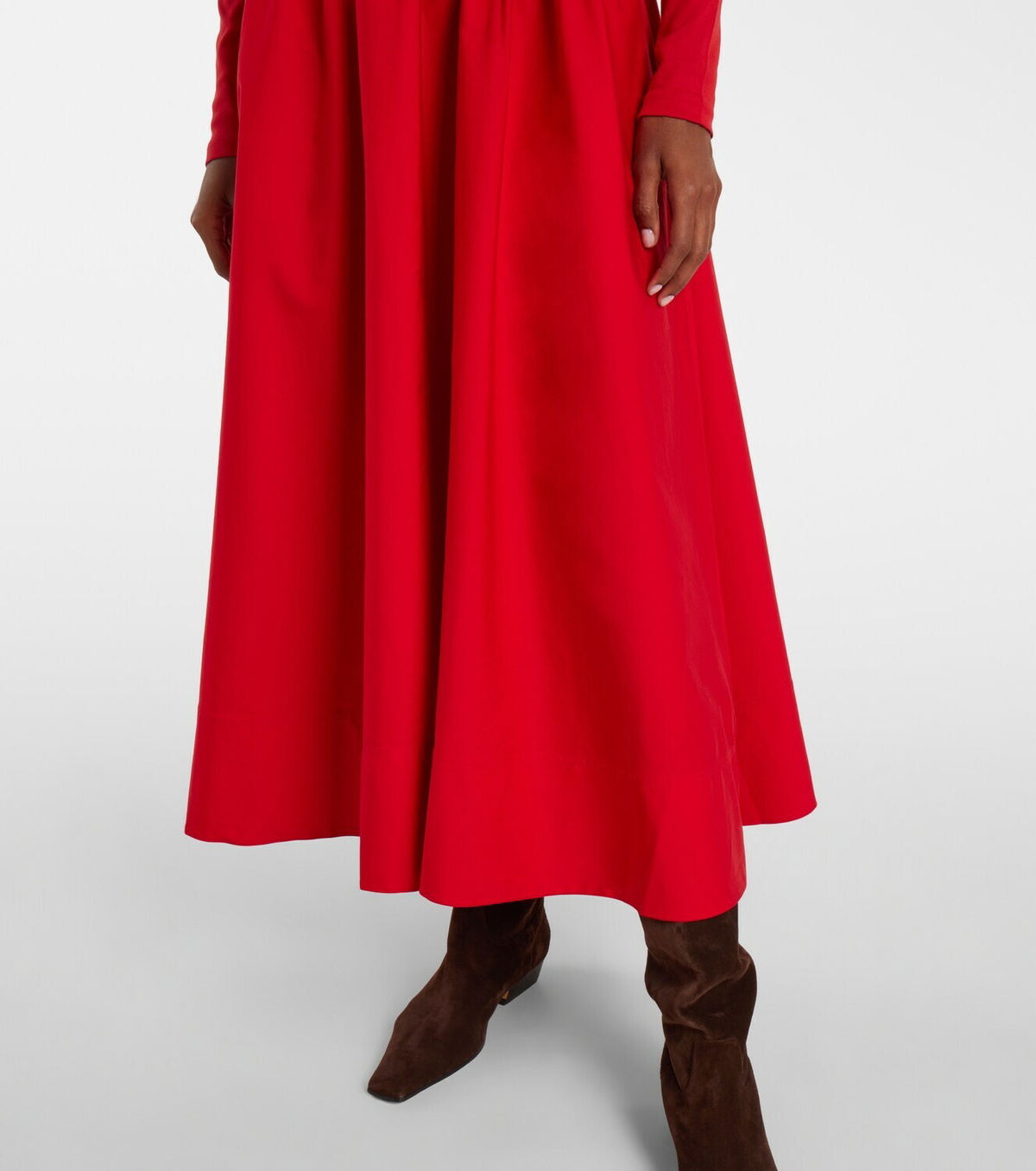 Polo Ralph Lauren Cotton midi dress