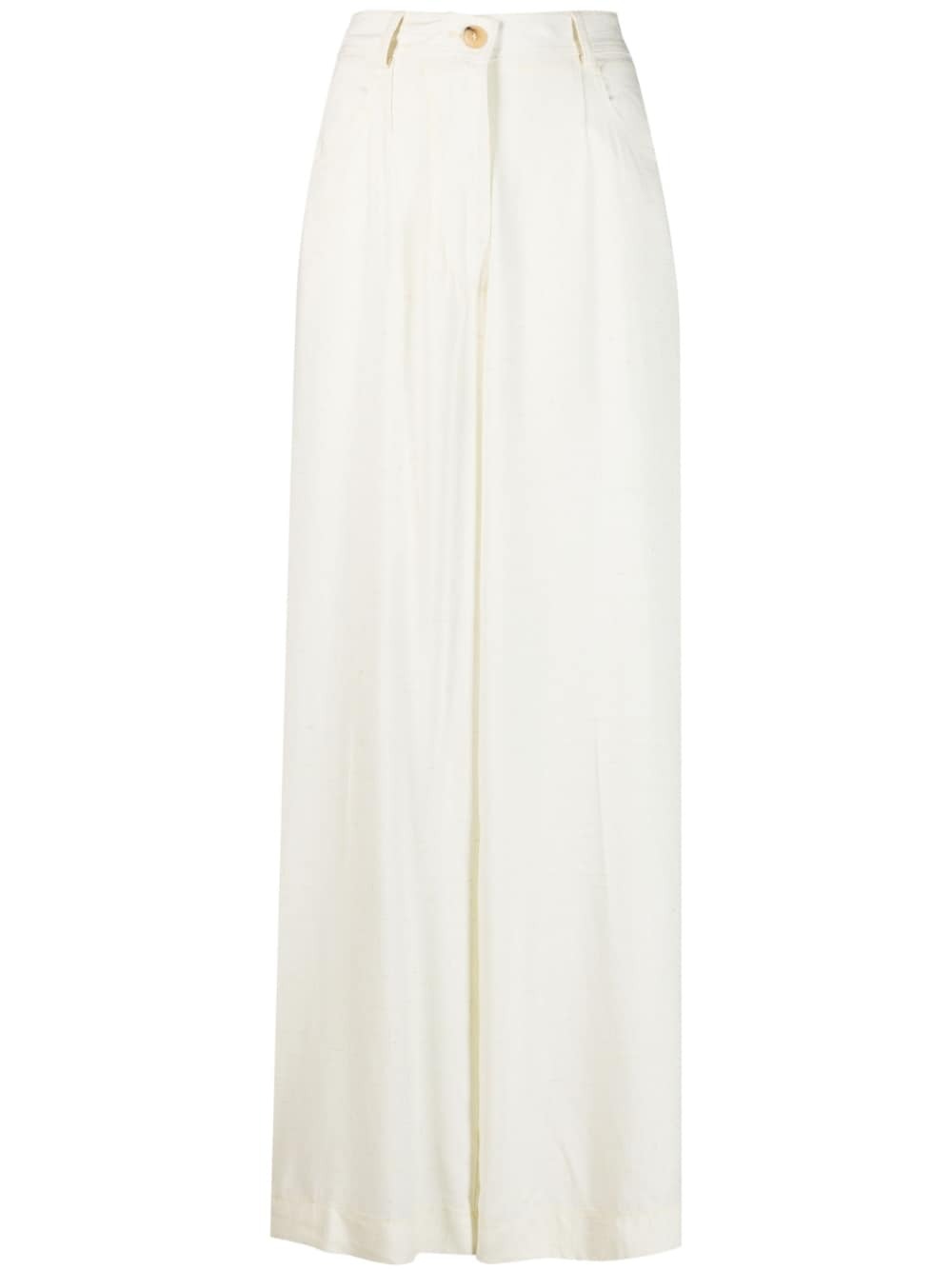 Photo: FORTE FORTE - Tweed Viscose Silk Trousers
