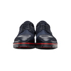 Christian Louboutin Navy Mika Sky Flat Derbys