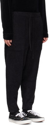 mastermind WORLD Black Jacquard Lounge Pants