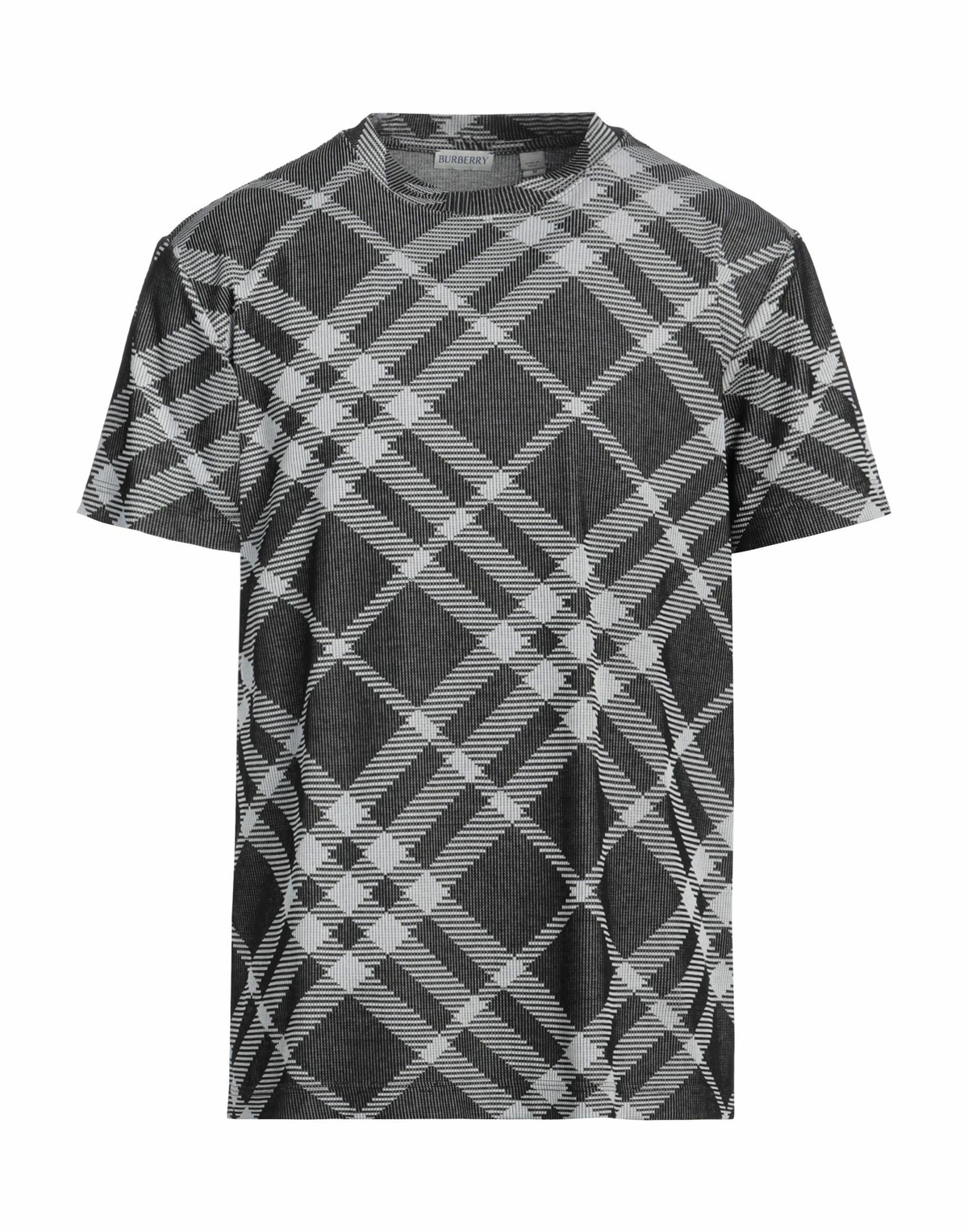 Burberry Mens T-shirt Charcoal