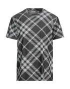 Burberry Mens T-shirt Charcoal