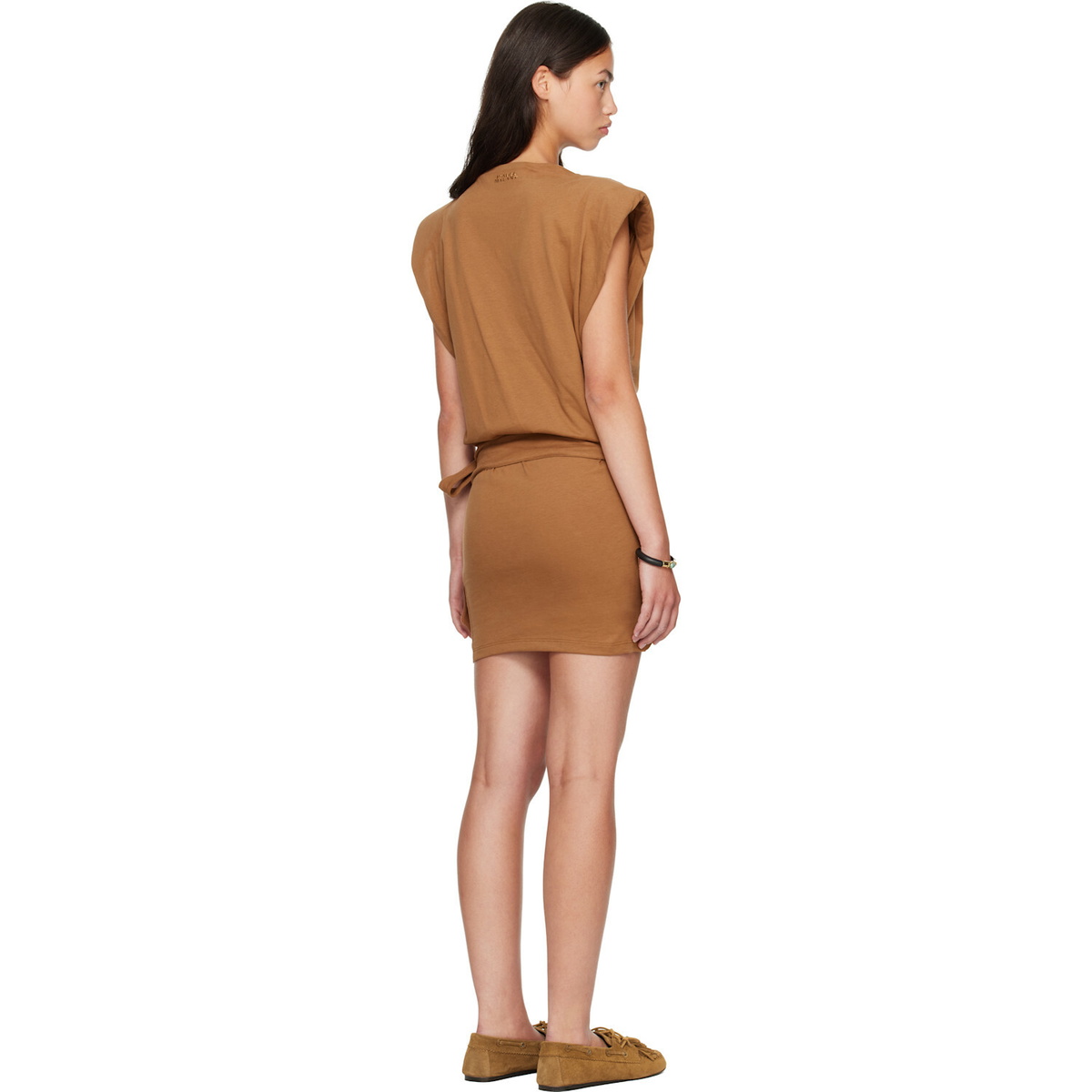 Isabel Marant Tan Marielle Minidress