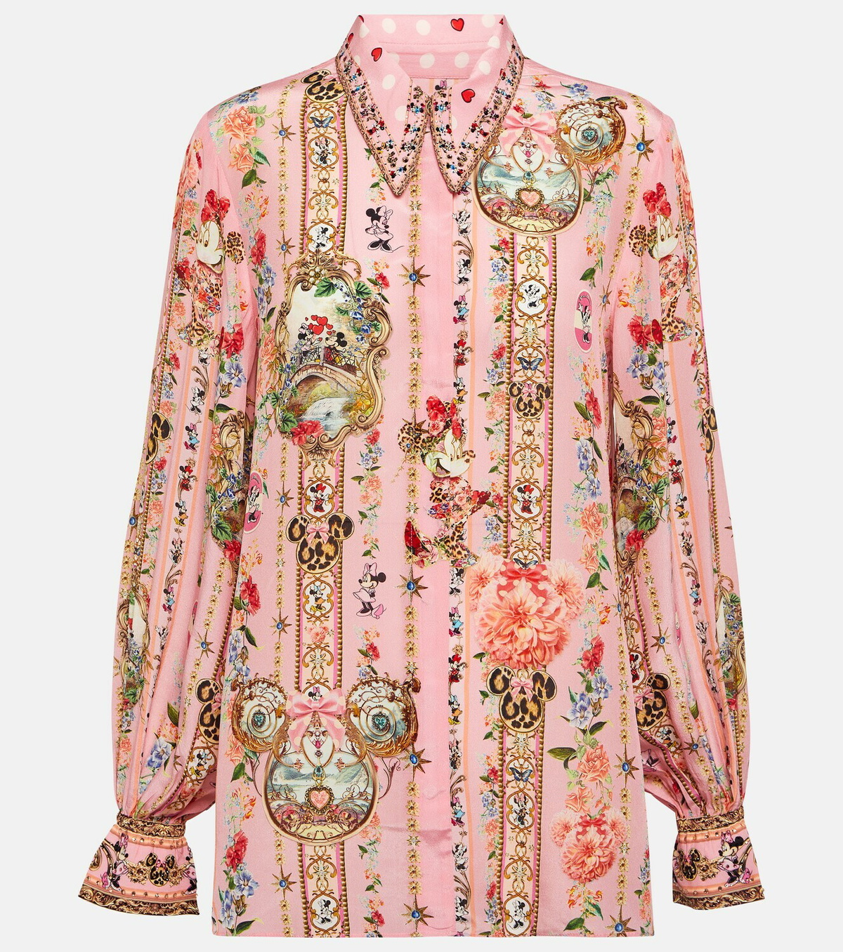 Camilla x Disney® Minnie Mouse Magic silk blouse