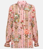 Camilla x Disney® Minnie Mouse Magic silk blouse