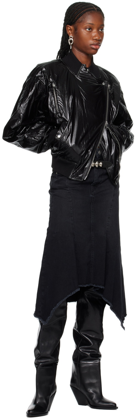 Isabel Marant Black Daylite Bomber Jacket