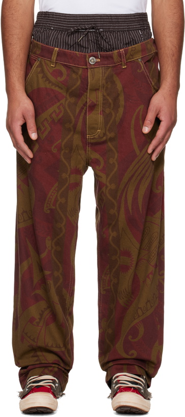 Photo: Vivienne Westwood Brown Builder Jeans