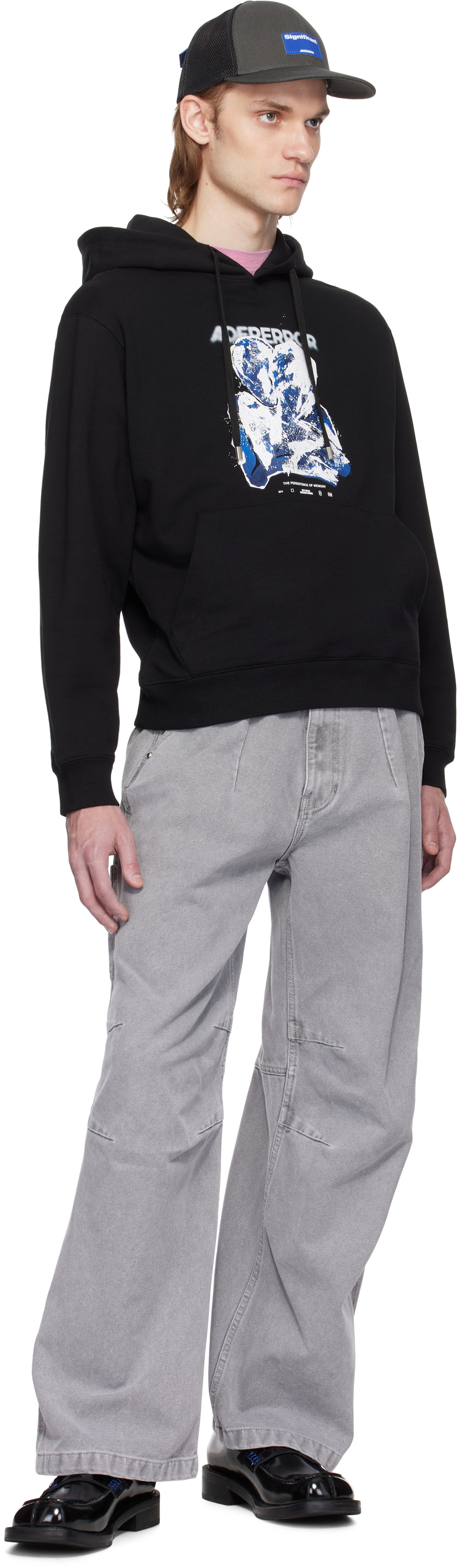 ★Ader Error★2025SS 超新作★Hoodie Product. 32 ADER error Black Product. 32 Hoodie ADER error