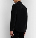 FRAME - Cotton-Moleskin Shirt Jacket - Black