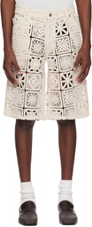 COÛT DE LA LIBERTÉ Off-White Zander Shorts