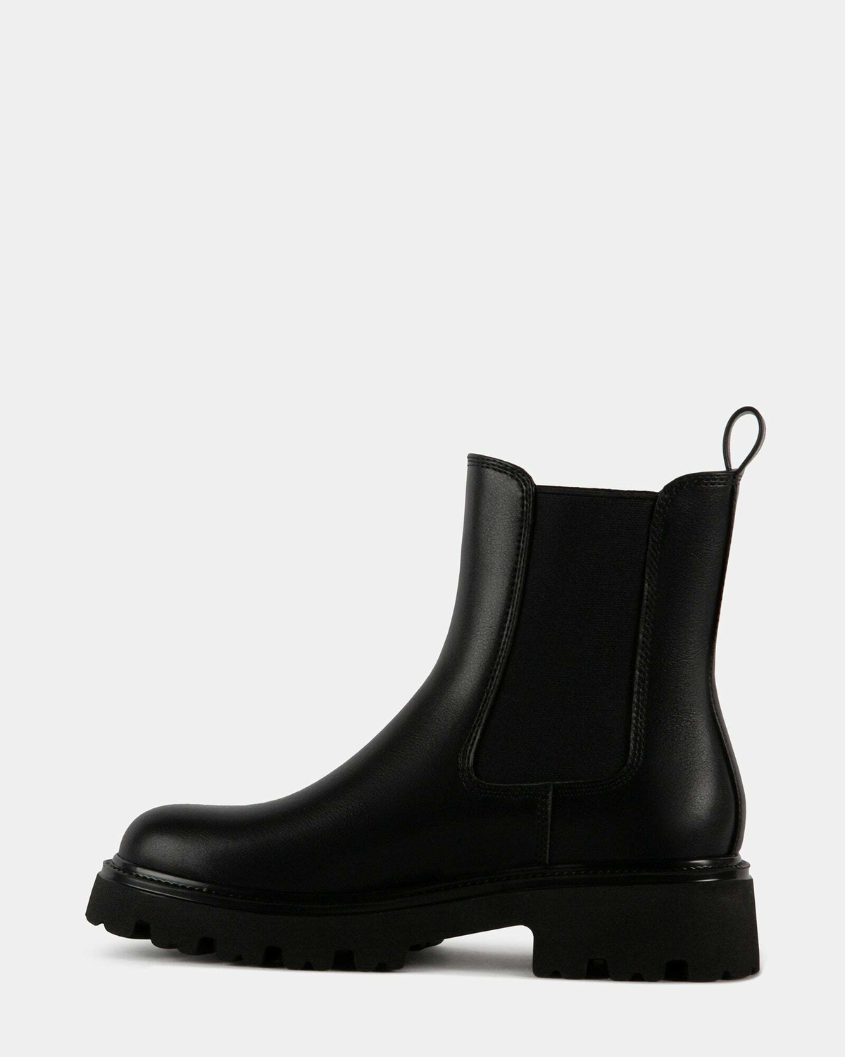 Steve Madden Backstrt Booties in Black