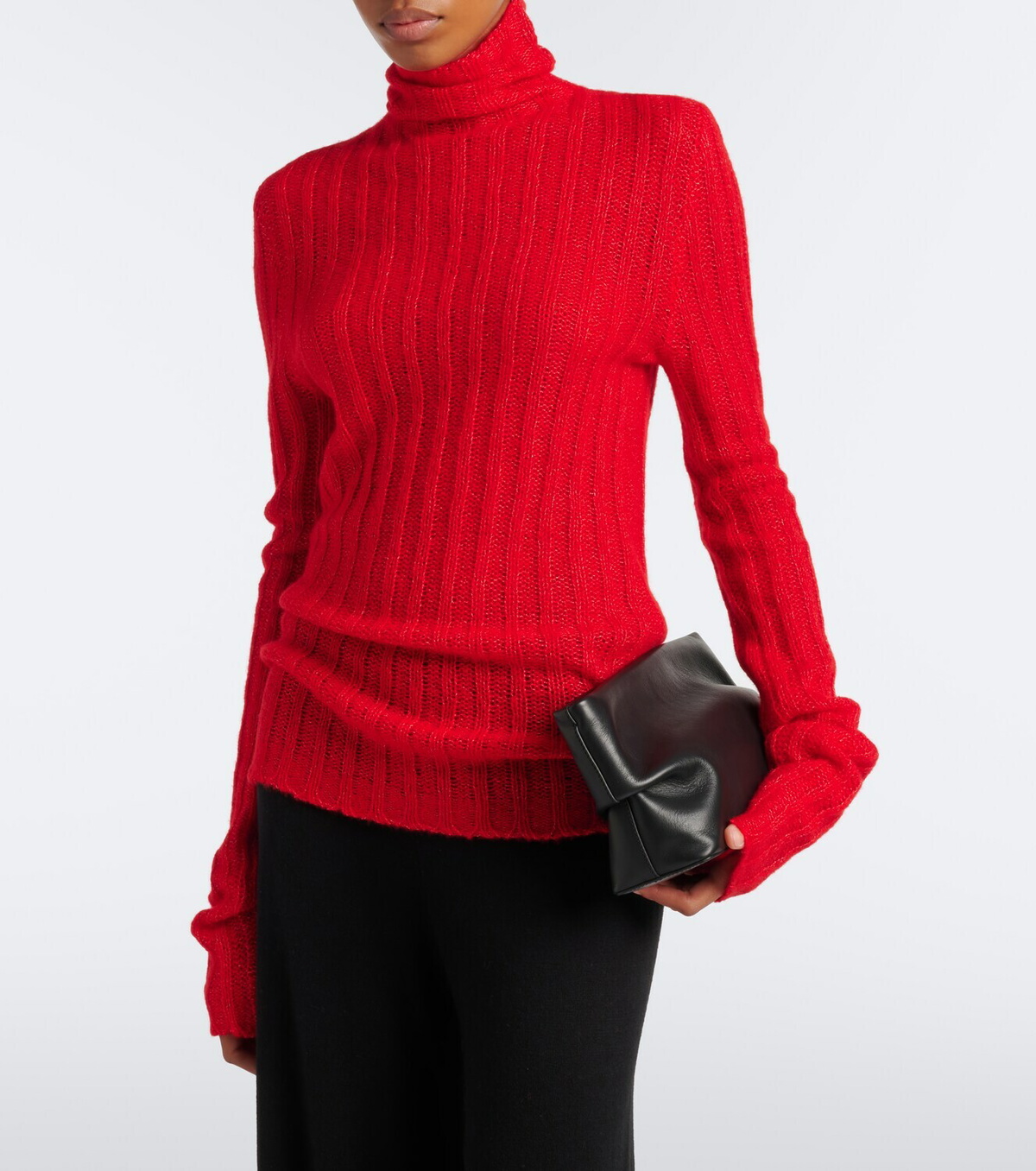 Lisa Yang Emiliana cashmere and silk turtleneck sweater