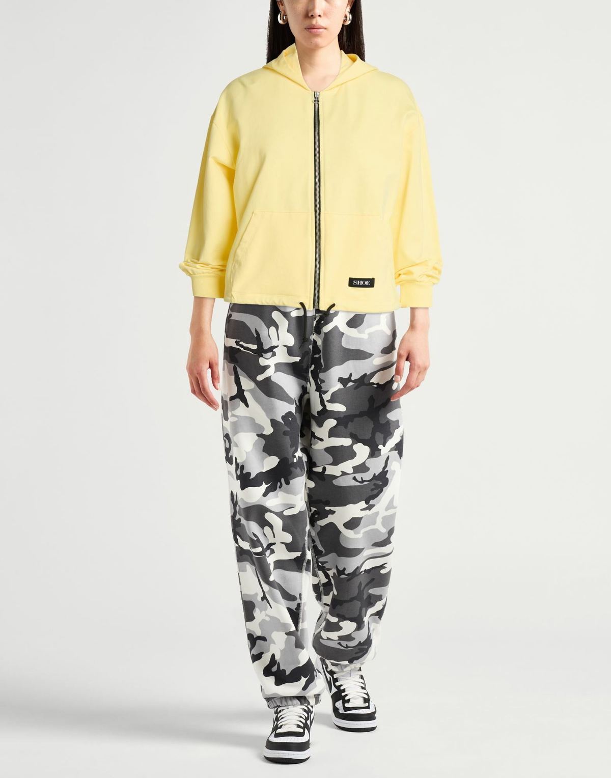 Shoe Womens Sweatshirt Pastel in Yellow