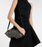 McQueen Manta embellished leather tote bag