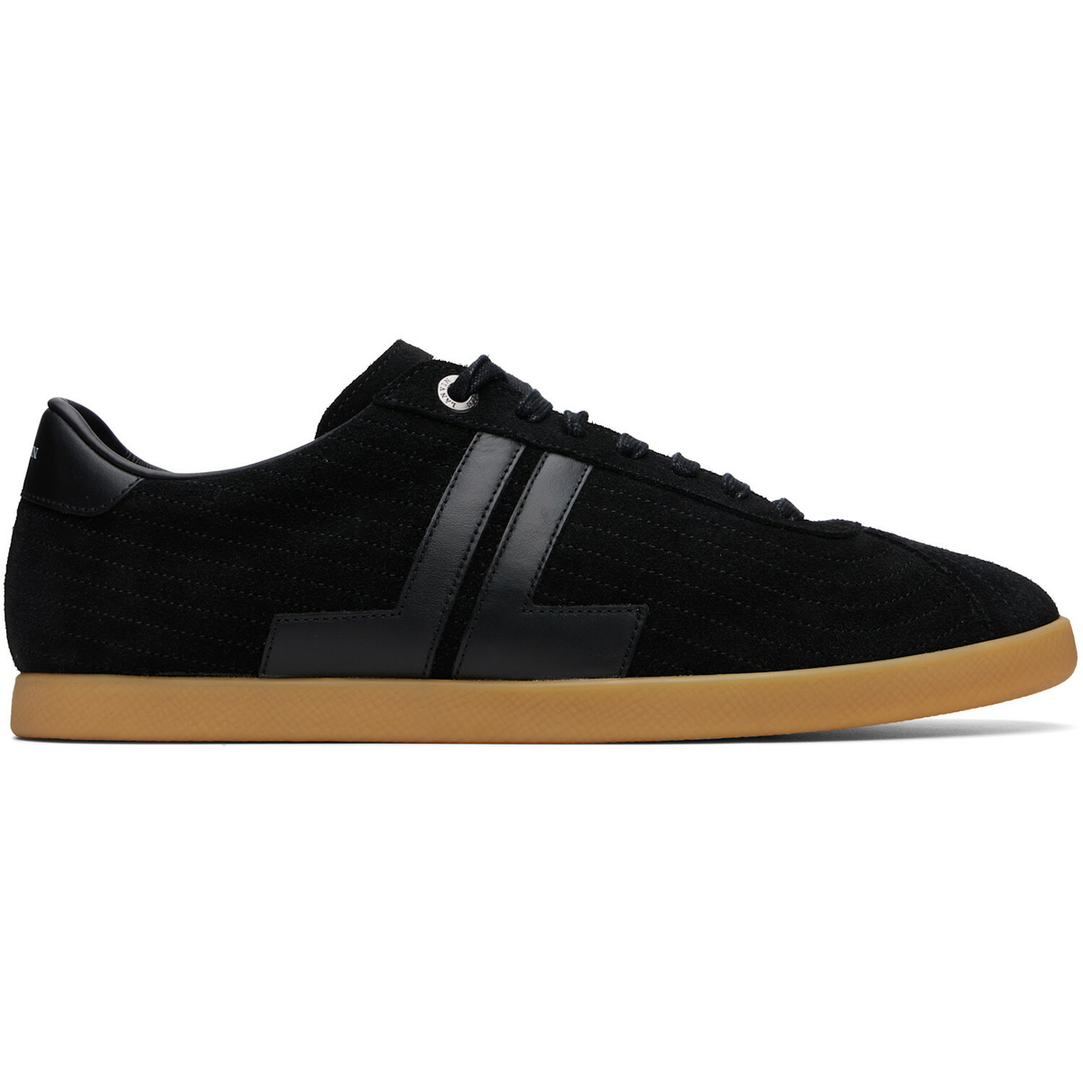 Lanvin Black Glen 2.0 Leather Sneakers