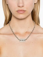 Stephen Webster Sterling Silver Inline Razer Tag Necklace