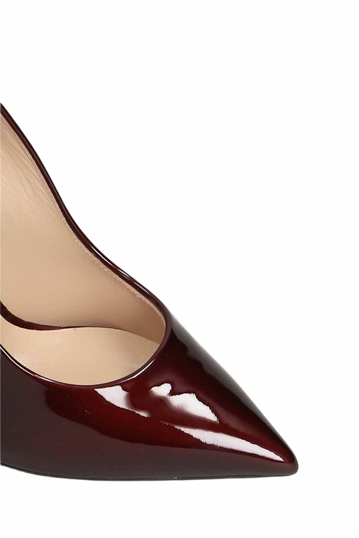 Casadei Blade Pumps In Bordeaux Patent Leather